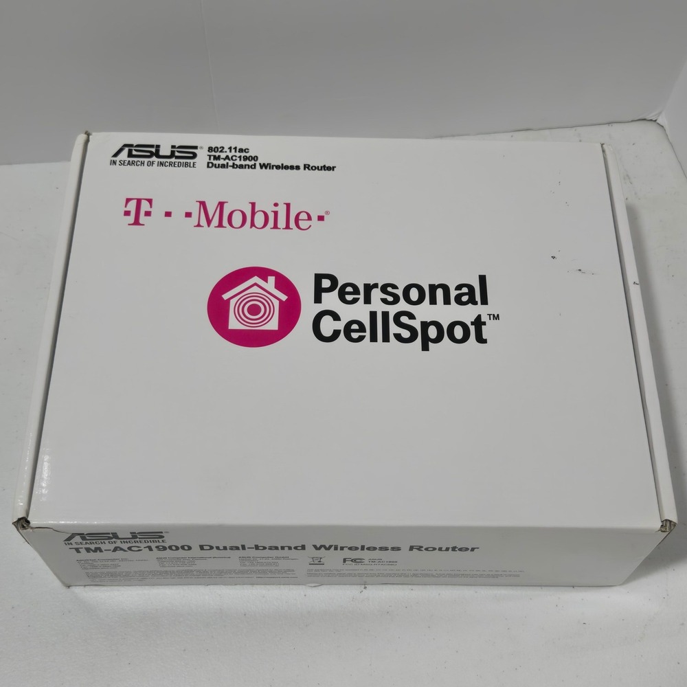 ASUS TM-AC1900 Dual-band Wireless Router T-Mobile Personal CellSpot Black